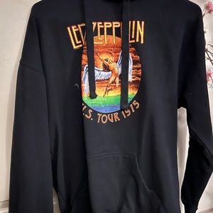 Led Zeppelin graphic hoodie